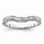 Sterling Silver Diamond Wedding Band