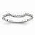 Sterling Silver Diamond Wedding Band
