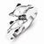 Sterling Silver Dolphin Ring