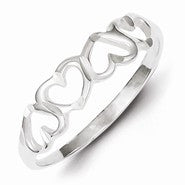 Sterling Silver Heart Ring