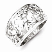 Sterling Silver Butterfly Ring