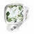 Sterling Silver Green Quartz Ring