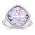 Sterling Silver Pink Quartz Ring