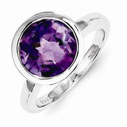 Sterling Silver Amethyst Ring