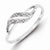 Sterling Silver Diamond Ring