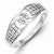 Sterling Silver Diamond Ring