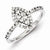 Sterling Silver Diamond Ring