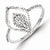 Sterling Silver Diamond Ring