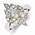 Sterling Silver Diamond Ring