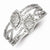 Sterling Silver Diamond Ring