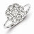 Sterling Silver Diamond Ring