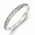 Sterling Silver Diamond Band Ring