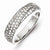 Sterling Silver Diamond Ring