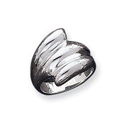 Sterling Silver Overlapping Ring