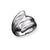 Sterling Silver Overlapping Ring