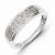 Sterling Silver Diamond Band Ring