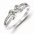 Sterling Silver Diamond Ring