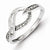 Sterling Silver Diamond Ring