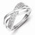 Sterling Silver Diamond Ring