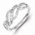 Sterling Silver & Diamond Ring