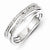 Sterling Silver Diamond Ring