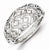 Sterling Silver & Diamond Ring