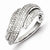 Sterling Silver Diamond Ring