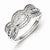 Sterling Silver & Diamond Ring