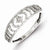Sterling Silver Diamond Ring