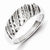 Sterling Silver Diamond Fashion Ring
