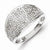 Sterling Silver Diamond Ring