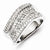 Sterling Silver Diamond Ring