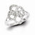 Sterling Silver & Diamond Ring