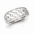 Sterling Silver Open Back Diamond Ring