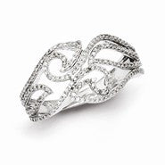 Sterling Silver Diamond Ring