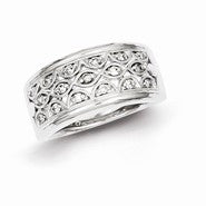 Sterling Silver & Diamond Ring