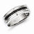 Sterling Silver Black Diamond Men's Ring