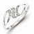 Sterling Silver Diamond Ring