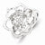 Sterling Silver & Diamond Flower Ring