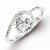 Sterling Silver Diamond Circle Ring