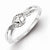 Sterling Silver Diamond Promise Ring