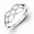 Sterling Silver Diamond Ring