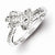 Sterling Silver Diamond Ring