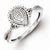 Sterling Silver Diamond Ring