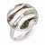 Sterling Silver Multi Color MOP Ring