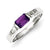 Sterling Silver Amethyst Ring