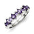 Sterling Silver Amethyst Ring