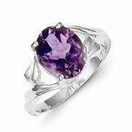 Sterling Silver Amethyst Ring