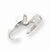 Sterling Silver Polished Dolphin Toe Ring