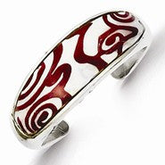 Sterling Silver Enameled Toe Ring